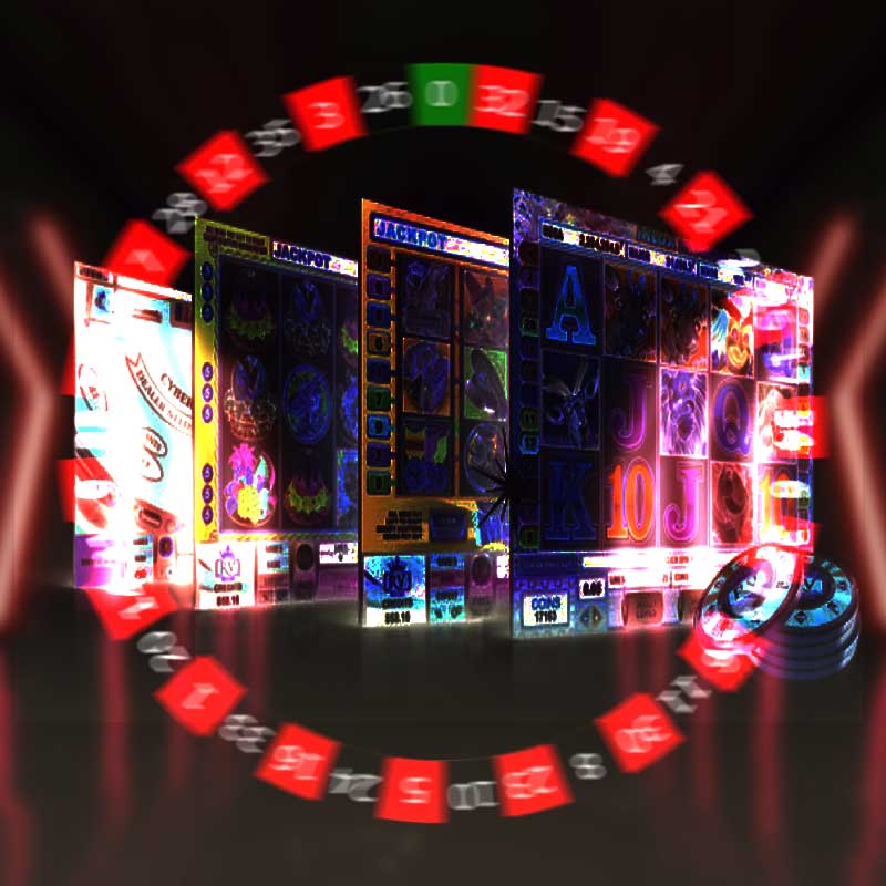 slot games on roulette circle